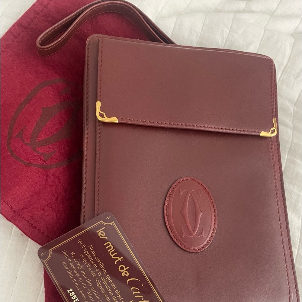 Must De Cartier clutch bag